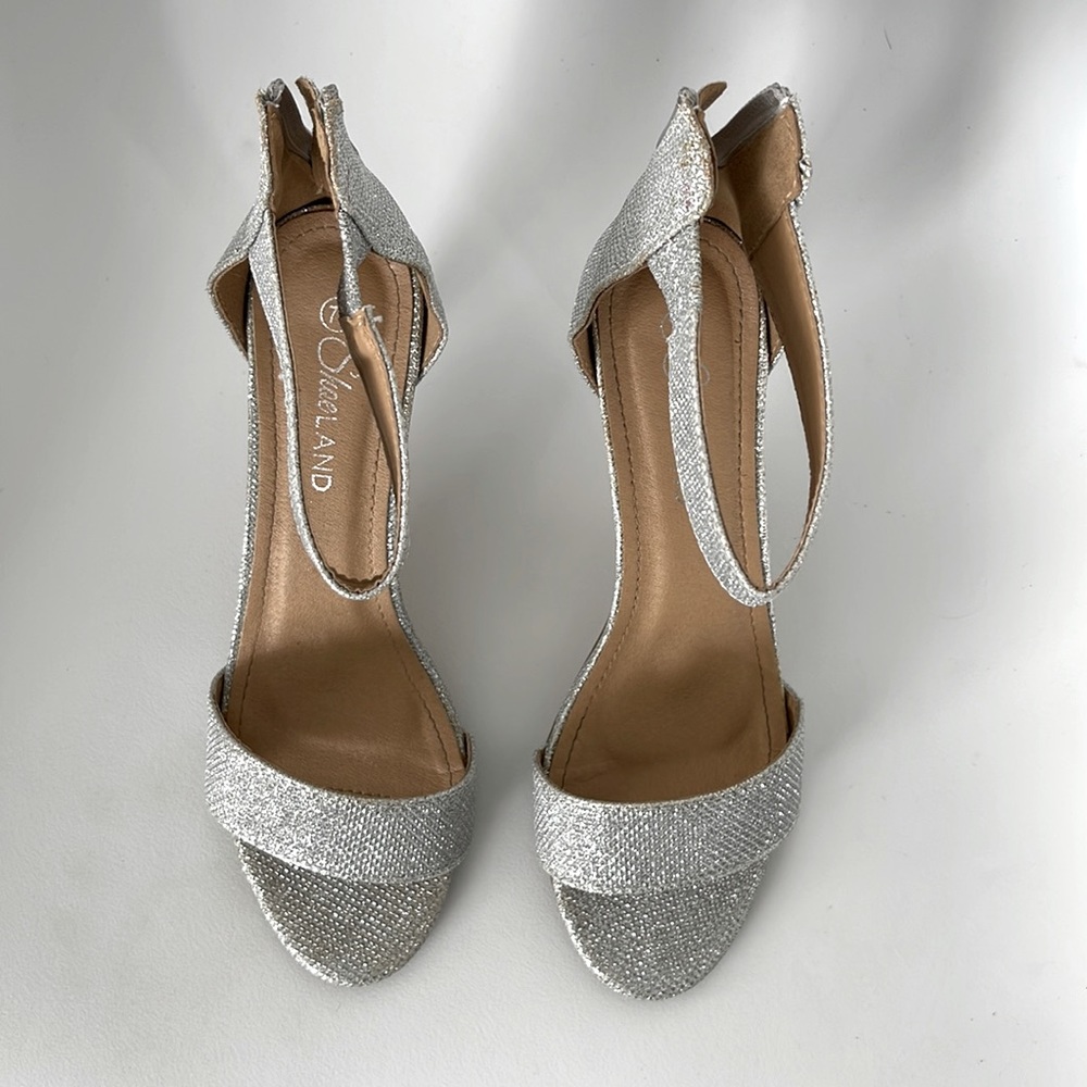 Shoeland Silver Heels